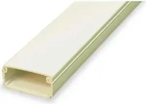 LEGRAND PN10L08V Raceway,Series Eclipse PN10,8 ft.,Ivory
