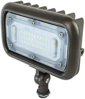 NEWHOUSE LIGHTING WW30BRZ Outdoor 30W LED Landscape Wall Wash Flood Light,