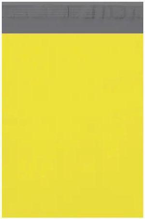 PARTNERS BRAND CPM1013Y Poly Mailers, 10" x 13", Yellow, PK100
