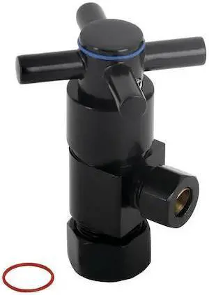 KINGSTON BRASS CD53300DX 1/2" O.Dx3/8" O.D Anti-Sz Qrtr Turn Ceramic Cartridge