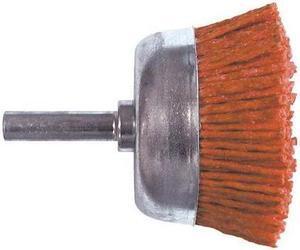 CENTURY DRILL & TOOL 77223 Cup Brush,Fine Nylon,150 Grit,2 in.