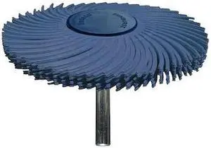 DEDECO 1832 SUNBURST 3" TC 6-PLY BLUE 400 GRIT (A/O) 1/4" 1/UNIT