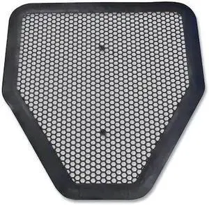 Big D Industries 666800 Deo-Gard Disposable Urinal Mat, Charcoal, Mountain Air, 17.50" x 20.50", 6/Carton