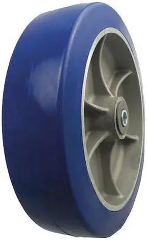 ZORO SELECT 2RZF7 Caster Wheel,1750 lb.,10 D x 2-1/2 In.
