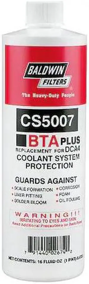 BALDWIN FILTERS CS5007 BTA PLUS Coolant System Protection, 1pt.