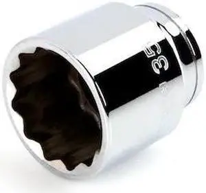 TEKTON SHD22335 1/2 Inch Drive x 35 mm 12-Point Socket
