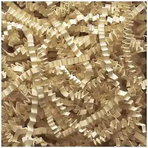 PARTNERS BRAND CP10W Crinkle Paper, 10 lb., Ivory, 1/Case