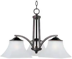 MAXIM LIGHTING 20094FTOI Aurora 3-Light 22.5" Wide Oil Rubbed Bronze Chandelier MAXIM LIGHTING 20094FTOI Aurora 3-Light 22.5" Wide Oil Rubbed Bronze Chandelier