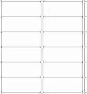 TAPE LOGIC LL221CL Tape Logic Rectangle Laser Labels, 2 5/8" x 1", Clear,