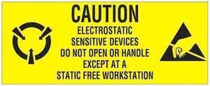 TAPE LOGIC DL9060 Tape Logic® Labels, "Electrostatic Sensitive Devices", 1" x 2