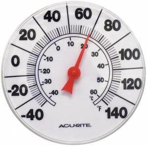 ACURITE 00353A2 Analog Thermometer,8" Dial Size