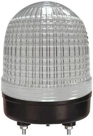 DAYTON 26ZT59 Warning Light,Clear,LED,Stud