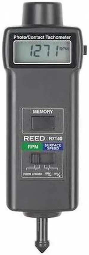 REED INSTRUMENTS R7140 Contact/Photo Tachometer