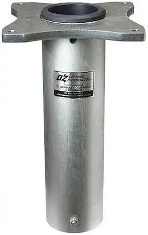 OZ LIFTING PRODUCTS OZSOC3 Mounting Base, 500 lb Capacity, Silver