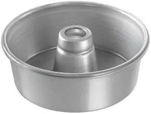 CHICAGO METALLIC 46500 Angel Food/Tube Cake Pan,Plain,7-1/2