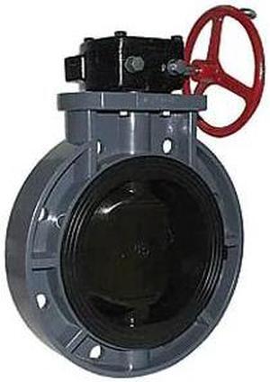 LEGEND VALVE 201-270 8" S-651 PVC BUTTERFLY VALVE