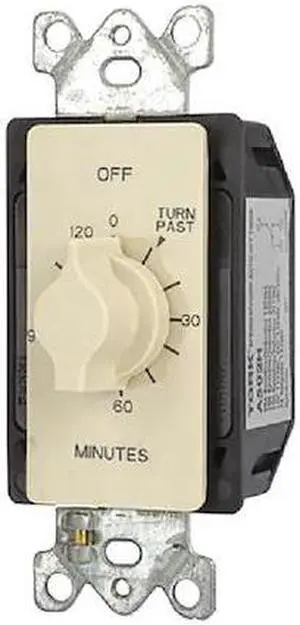 TORK A502H Spring-Wound Timer,Range 0 to 2 hr.
