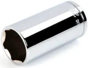 TEKTON SHD23128 1/2 Inch Drive x 28 mm Deep 6-Point Socket