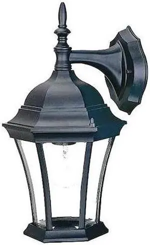 ACCLAIM LIGHTING 5022BK Wall Light,Matte Black,1-Light