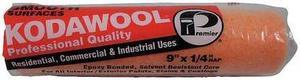 PREMIER 9KW2-14 9" Paint Roller Cover, 1/4" Nap, Polyester/Knitted Wool