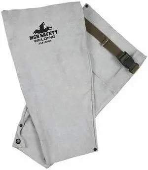 MCR SAFETY 38418MW Leather Welding Sleeve W Snap 18 Length