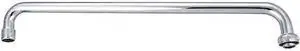 CENTRAL BRASS CS-22005 18" Swivel Tube Spout With Aerator, Polished Chrome