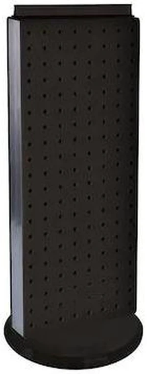 AZAR DISPLAYS 700508-BLK Revolving 8"W x 20.625"H Pegboard Counter Display AZAR DISPLAYS 700508-BLK Revolving 8"W x 20.625"H Pegboard Counter Display