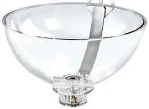 AZAR DISPLAYS 729910 10" Bowl Display W/ Curved Metal Arm for Pegboard/Slatwall