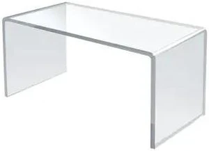 AZAR DISPLAYS 515336 8"W x 4"D x 4.5"H Riser Display, PK4 AZAR DISPLAYS 515336 8"W x 4"D x 4.5"H Riser Display, PK4