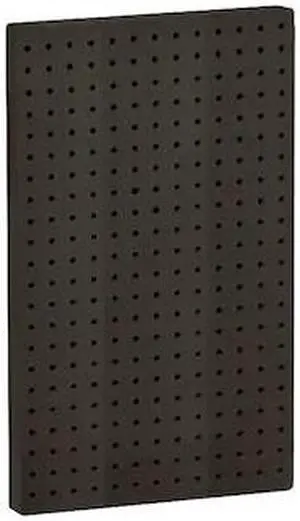 AZAR DISPLAYS 771322-BLK 13.5" x 22" Pegboard Panel - One sided, PK2
