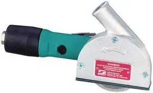 DYNABRADE 52538 Rt Angle Vac Cut Off Tool,12k rpm,21 cfm