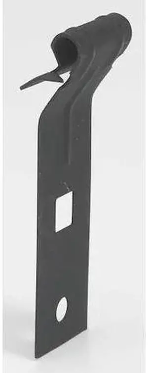 EATON B-LINE BF4 Flange Clip, Conduit Use, Steel, Zinc Phosphate