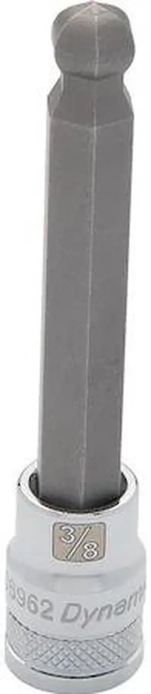DYNAMIC D006952 3/8" Drive, 1/8" SAE Socket, Hex Points