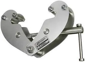 OZ LIFTING PRODUCTS OZSS1BC 1 Ton Stainless Steel Beam Clamp