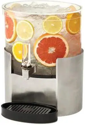 ROSSETO SERVING SOLUTIONS LD177 Elliptic 2 Gal. Beverage Dispenser with