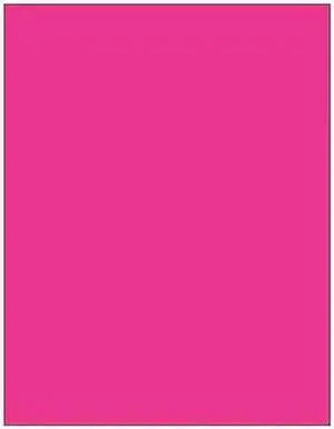 TAPE LOGIC LL185PK Tape Logic Rectangle Laser Labels, 8 1/2" x 11", Fluorescent