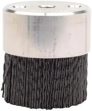WEILER 85738 Burr-Rx 2" Maximum Density Miniature Disc Brush .035/80CG Crimped