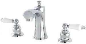 KINGSTON BRASS KB7961PL 8" Widespread Bathroom Faucet, Chrome