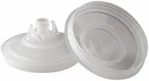 3M PPS 16200 Disposable Lid,Plastic,200 Microns,PK25