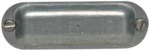 APPLETON ELECTRIC K50 Conduit Body Cover,1/2 in.,Steel,Form 35