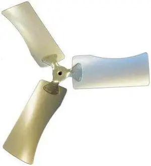 DAYTON 9001481 36" Fan Blade Propeller, Galvanized, CW, 1/2 HP