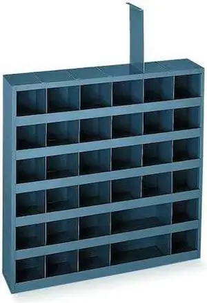 DURHAM MFG 314-95 Prime Cold Rolled Steel Pigeonhole Bin Unit , 4 3/4 in D x