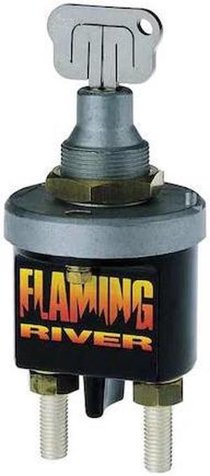 FLAMING RIVER FR1009 Battery Disconnect Switch,Removable Key