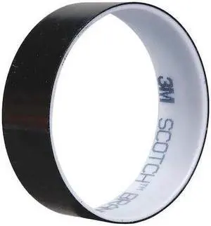 3M 850 Film Tape,Black,1-1/2in.W,Acrylic,72 yd.