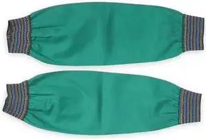 CONDOR 6NE10 Flame-Retardant Treated Cotton Sleeves, 17 in Length, Welding