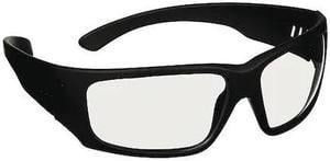 3M MXE1001SGAF-BLK Safety Glasses, Maxim 1000, Clear Polarized Lens,