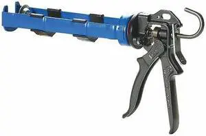 COX 41004-2T Caulk Gun, 10 oz Container Size, Steel, 26:01:00, Revolving Half