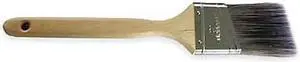 ZORO SELECT 1TTW3 2" Angle Sash Paint Brush, Polyester Bristle, Sealed Wood