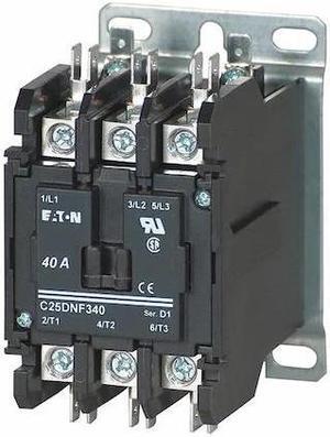 Eaton C25DNF340B Definite Purpose Contactor Rbm Type 154 3 Pole 40A 240V - 2