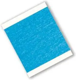 ZORO SELECT UV14 Painter's Tape, 1 1/2 in W x 1 1/2 in L, 4.8 mil Thick, Blue,